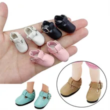 1 pair of Blyth doll shoes multicolor T-buckle leather shoes suitable for Blyth doll 1/6 doll access