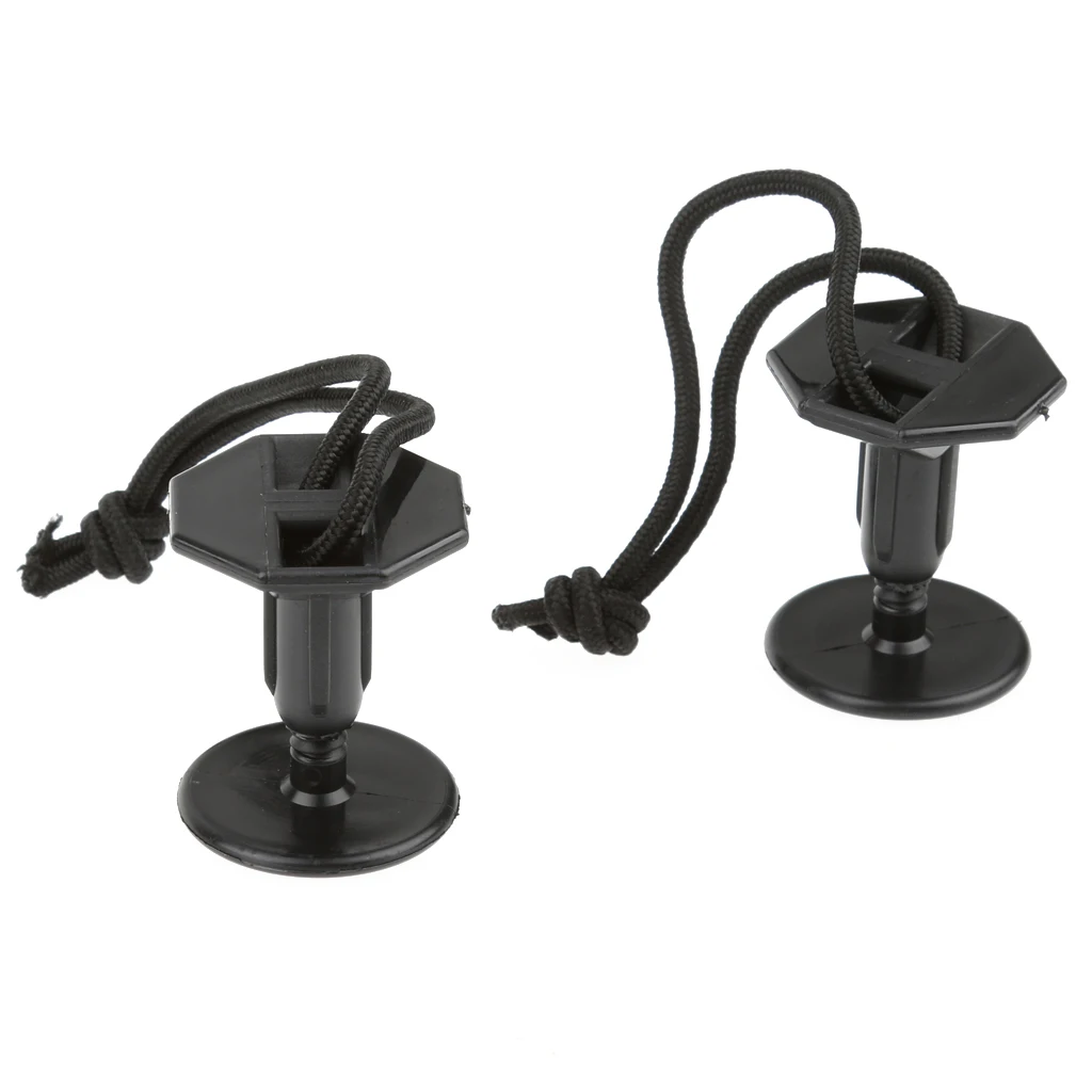 

2pc Durable Surfboard Leash Plugs & String Replacement Accessories