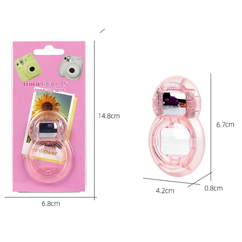 Зеркало для селфи Fujifilm Instax Mini 9 8 7s мгновенная пленка камера Автопортрет крупный