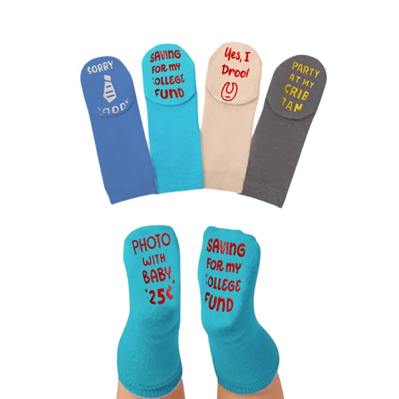 

Носки для маленьких мальчиков и девочек; Нескользящие носки для новорожденных; Высококачественные модные однотонные хлопковые детские нос...