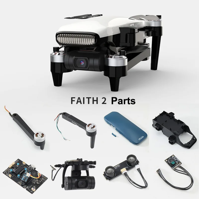 Запасные части для радиоуправляемого дрона C-Fly Faith 2 DF808 приемник с нижней верхней