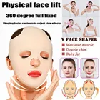 11 видов стилей подтягивающая форма ремня, для уменьшения двойного подбородка, повязка для похудения, массажер для лица, V-образный вырез, повязка для лица горячая распродажа