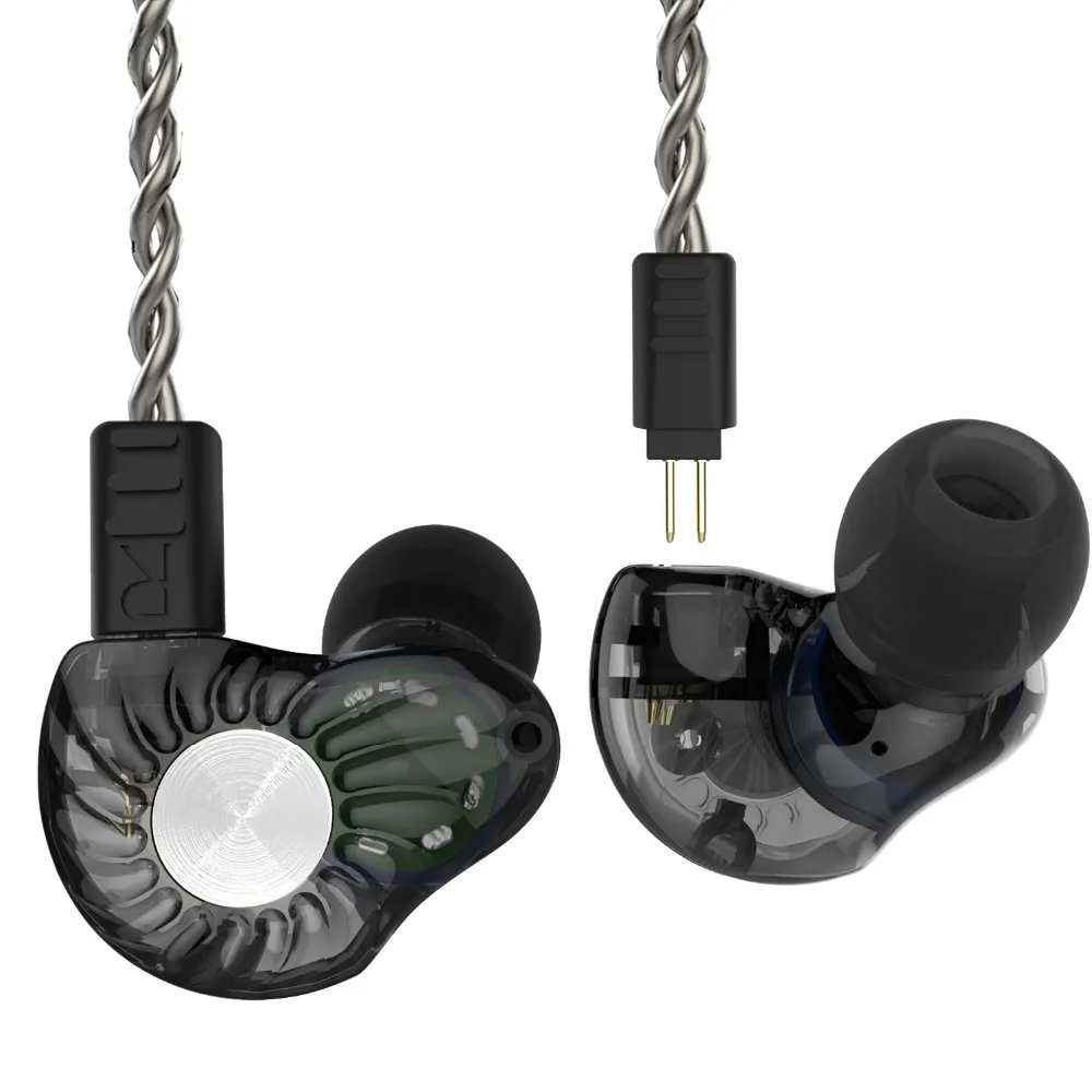 Гибридные наушники Revonext RX8 1DD + 1BA HIFI DJ монитор спортивные для бега