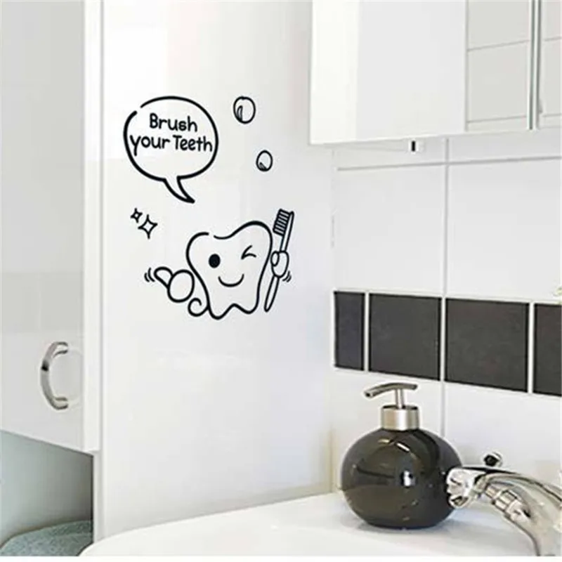 Домашние модные товары настенные наклейки для ванной комнаты водостойкая