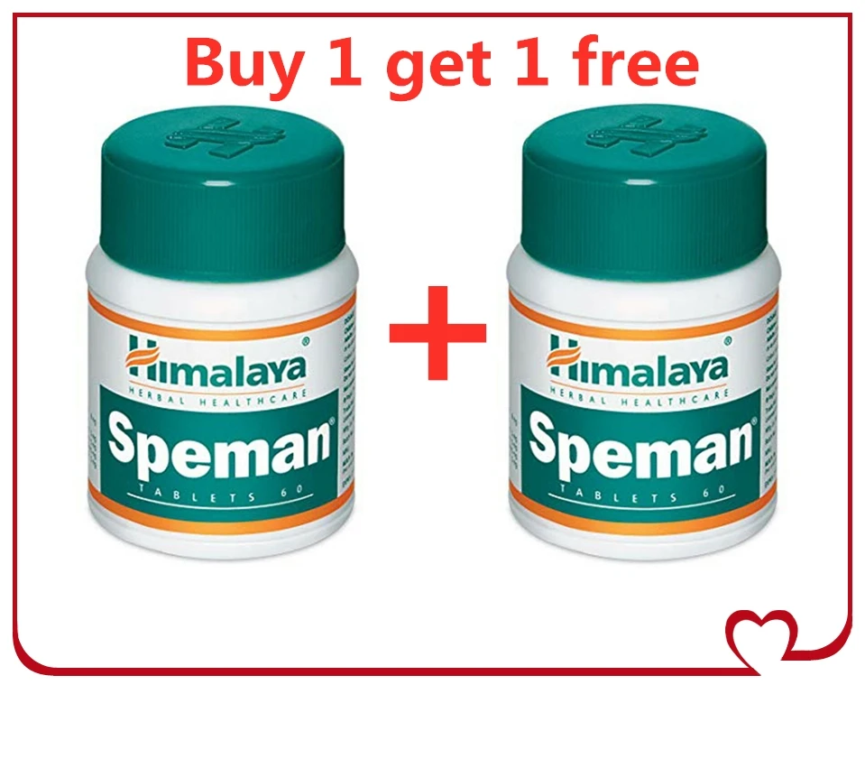 Купить 1 получить 1 бесплатно Speman Herbals 60 Tab улучшает мужское плодородие и увеличивает количество сперматозоидов, мужской уход за телом травяные экстракты