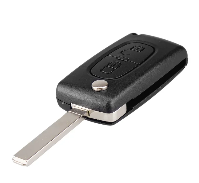 SPC Замена 2 кнопки дистанционного флип складной брелок чехол оболочка лезвие для