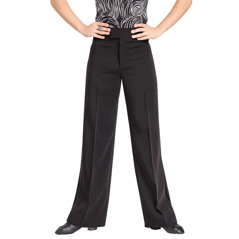 DOUBL латинские танцы платье мужские Штаны штаны для танцев свободные занятий