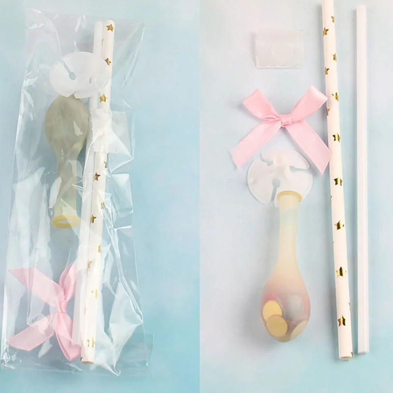 Торт 5 дюймов соломенные Конфетти Свадебные сувениры вечерние детские бумажные