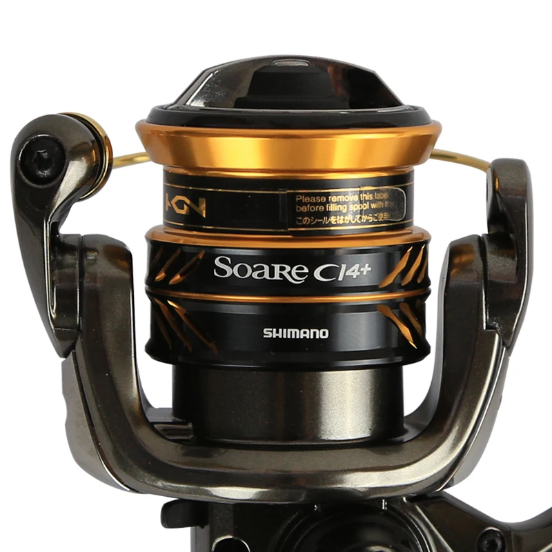 Рыболовная катушка SHIMANO Soare CI4 + 500S C2000SSPG 2000SHG 3 4 (кг) Drag Max 9 1 BB светильник HAGANE & X SHIP