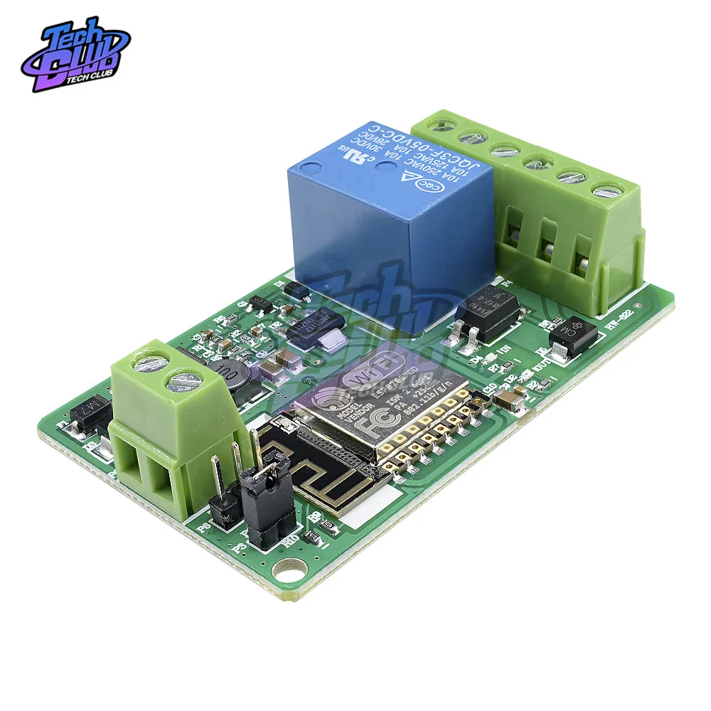 Релейный модуль Wi-Fi беспроводной переключатель постоянного тока 7-30 в 10 А 220 В ESP8266