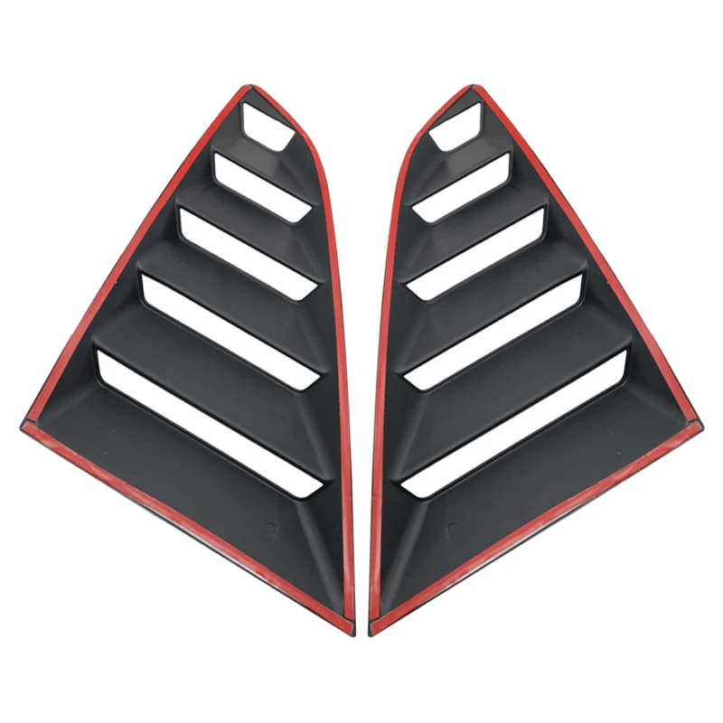 Задняя четверть окна жалюзи совки спойлер стайлинга автомобиля панель сторона