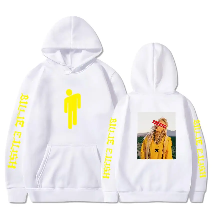 Новое поступление 2019 Billie Eilish толстовка с капюшоном для мальчика рисунком