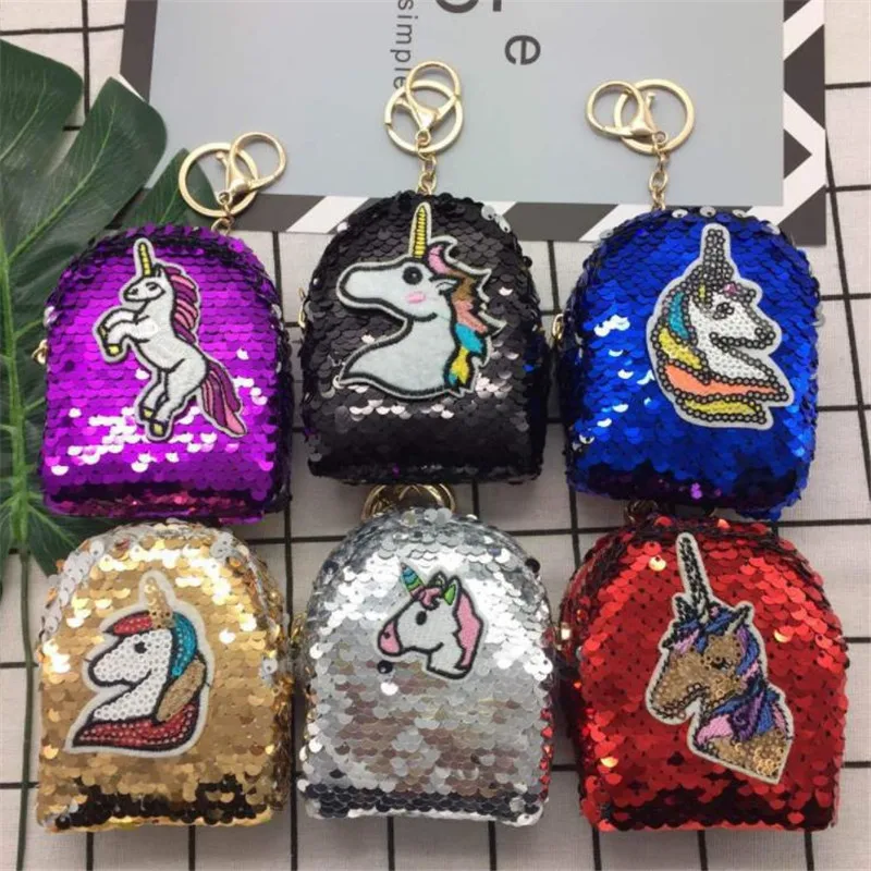 Аниме Единорог Косплей Студент взрослый Мини блесток изменение гарнитура пакет