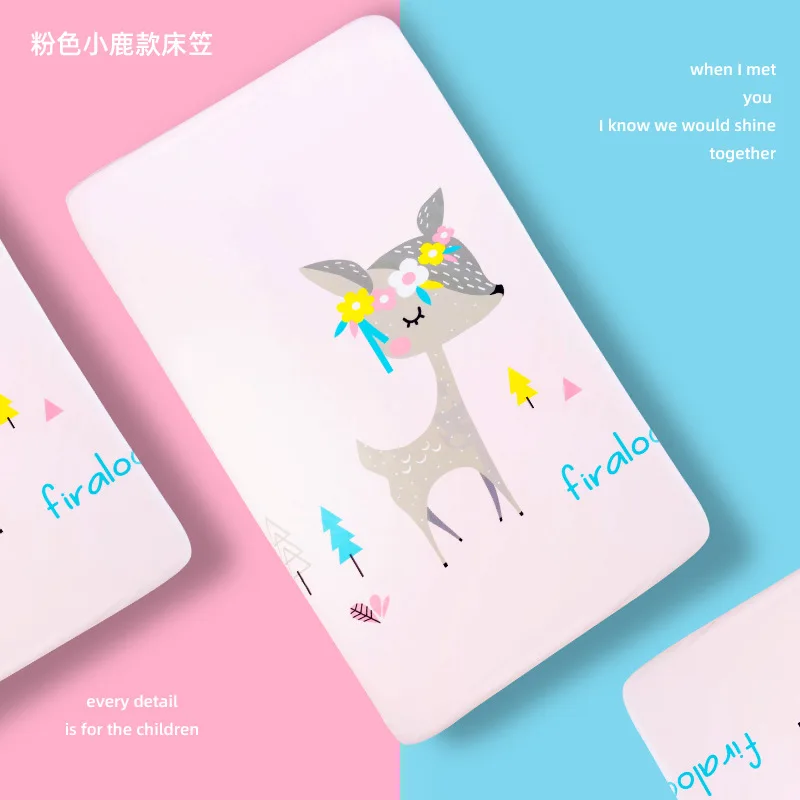 

Cartoon Bed Sheet Baby Bed Cover Autumn and Winter Velvet High Quality Newborn Bed Cover Children's Bed Sheet Machine Washable