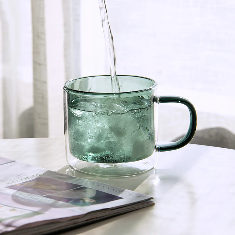 

Heatproof Coffee Drinking Cup Milk Jug Teapot Water Bottle Breakfast Cup Borosilicate Glass Water Cups Household Coffee Kettle