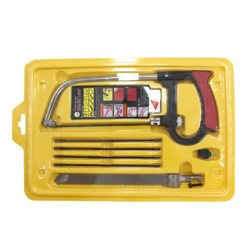 

7 in 1 DIY Hand Saw Multipurpose Small Hacksaw Frame with Bar Model Steel Jigsaw