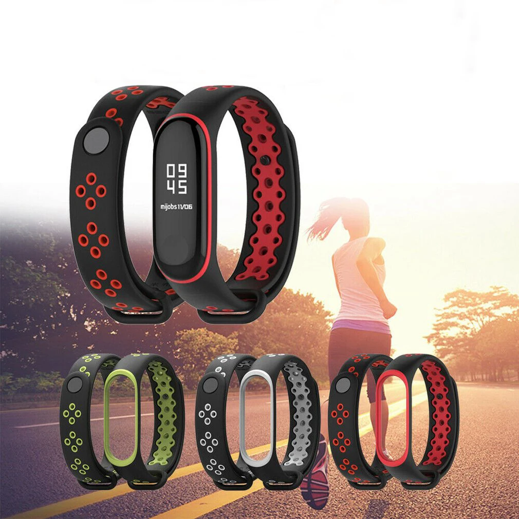 M3 4 smart bracelet silicone strap IP67 fashion waterproof breathable sports fitness watch |