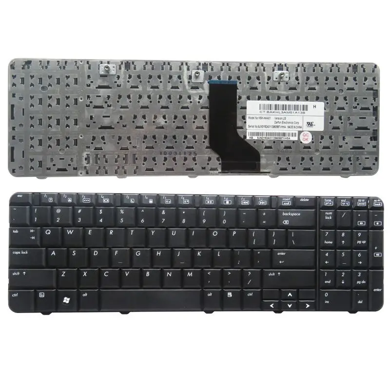 YALUZU новая английская клавиатура для hp CQ60 CQ60-100 CQ60-200 CQ60-300 G60 G60-100