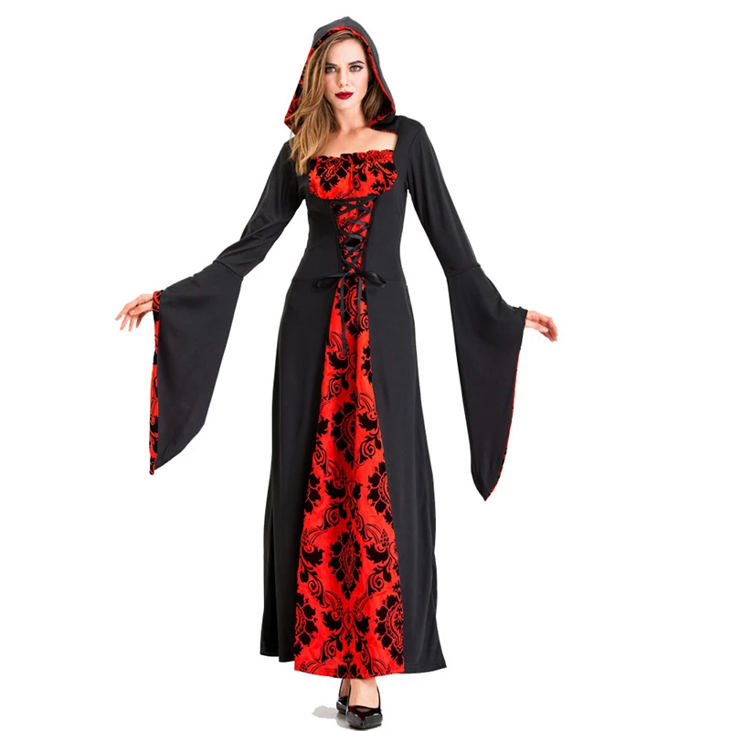 

Halloween Clothing Cosplay Ghost Dress Vampire Dress Stage Suit Costumes Adult COS Apparel Christmas Party Gift