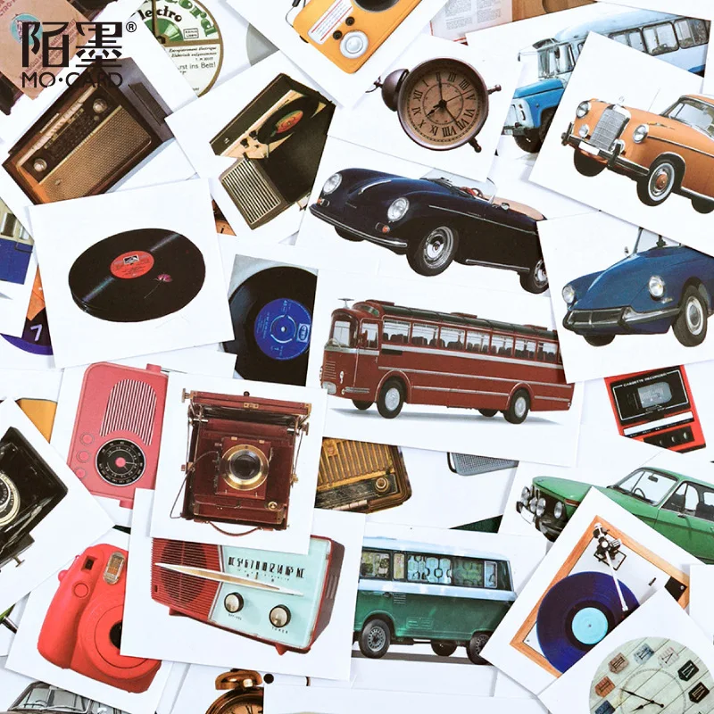 2 шт./упак. коллекция старинных предметов серии Винтаж автомобиля объект Васи