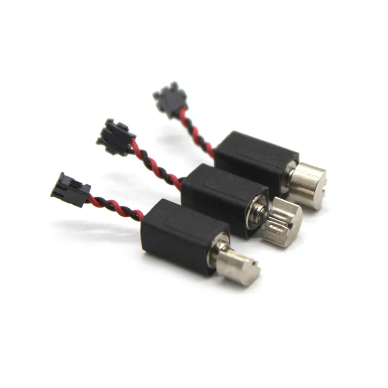 J048b Супер Мини вибрационный мотор с проводным линиям и резиновое покрытие 3V 9800