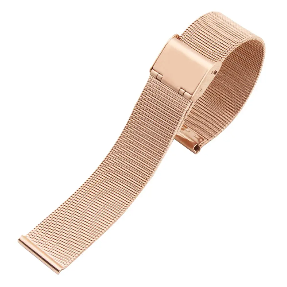 

Stainless Steel milan Mesh Strap 8mm 10mm 12mm -24mm watch band watchband 361L steel bracelet fashion women wristwatches band