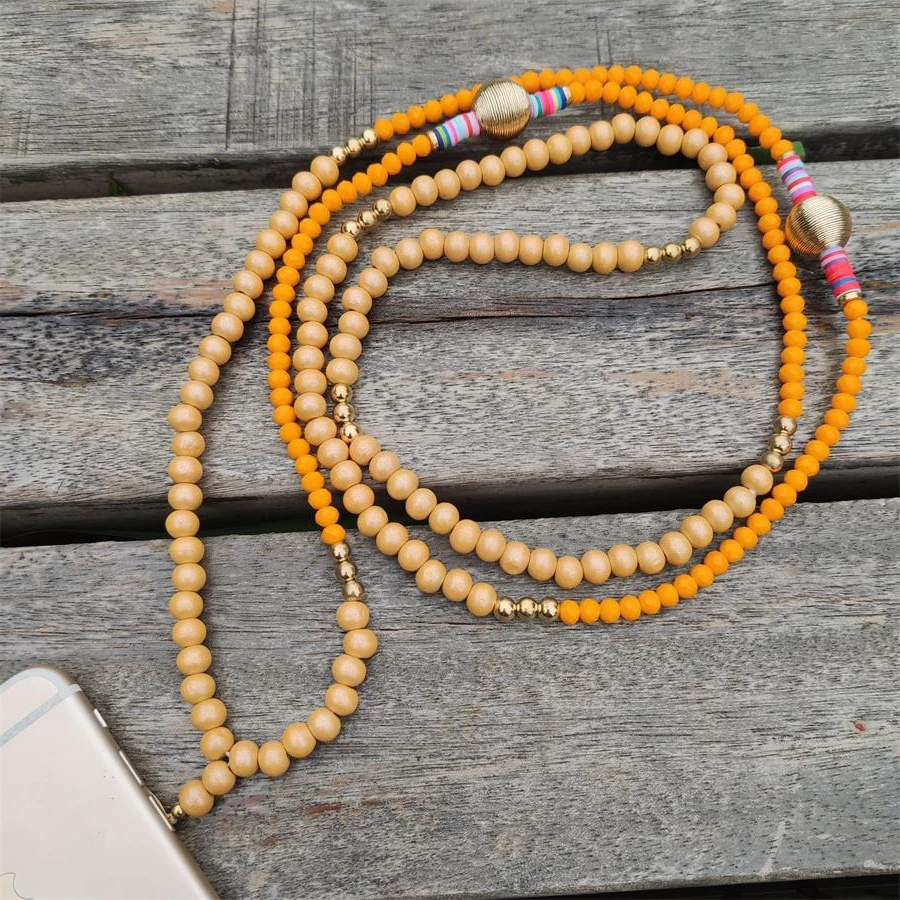 Богемный шикарный Хрустальный ремешок на шею u диск Рабочая карта для мобильных