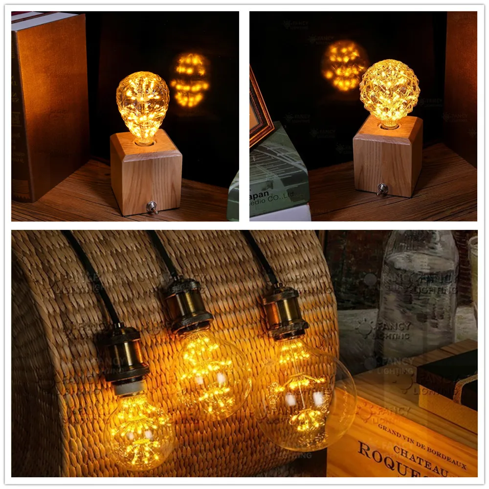 Светодиодная лампа E27 со звездным небом светодиодная лампочка 110 В 220 с