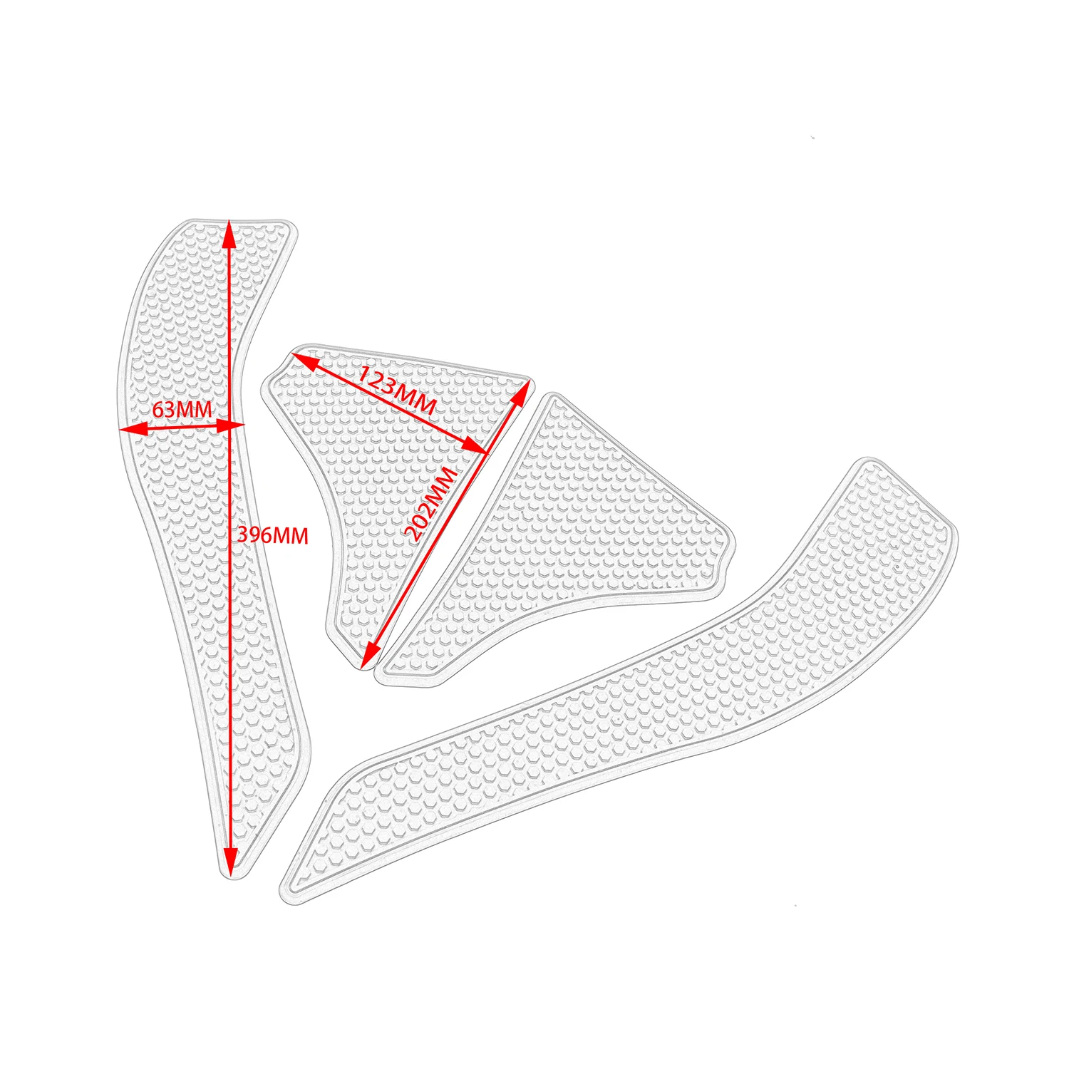 Наклейка на мотоцикл протектор для бака с газовым топливом и маслом наклейка