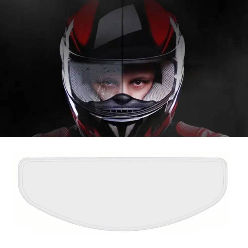 

Helmet Clear Anti-Fog Patch Film Universal Lens Film For Motorcycle Visor Shield Fog Resistant Moto Racing Accessories