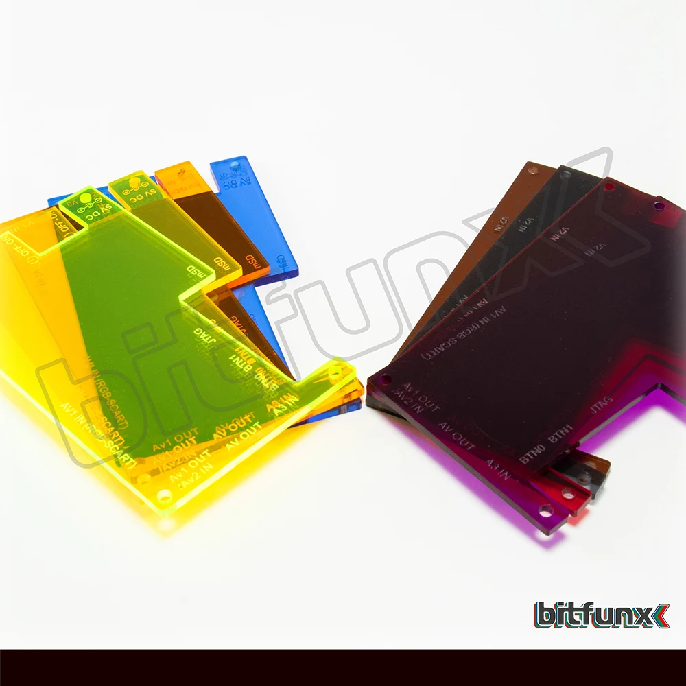 Bitfunx OSSC красочные замена чехол Комплект для с открытым исходным кодом