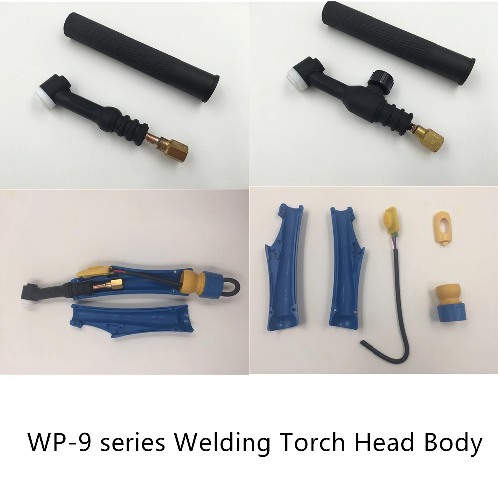 WP-9 SR-9 TIG Welding Torch Head Body Flexible Gas Valve Control Euro Style Air-Cooled 125Amp | Инструменты