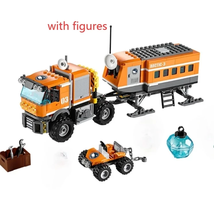 

394 шт., Детский конструктор «Парк Арктики»