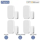 Умный датчик открытия окон Aqara, беспроводная система охранной сигнализации Mi Home App, умный дом