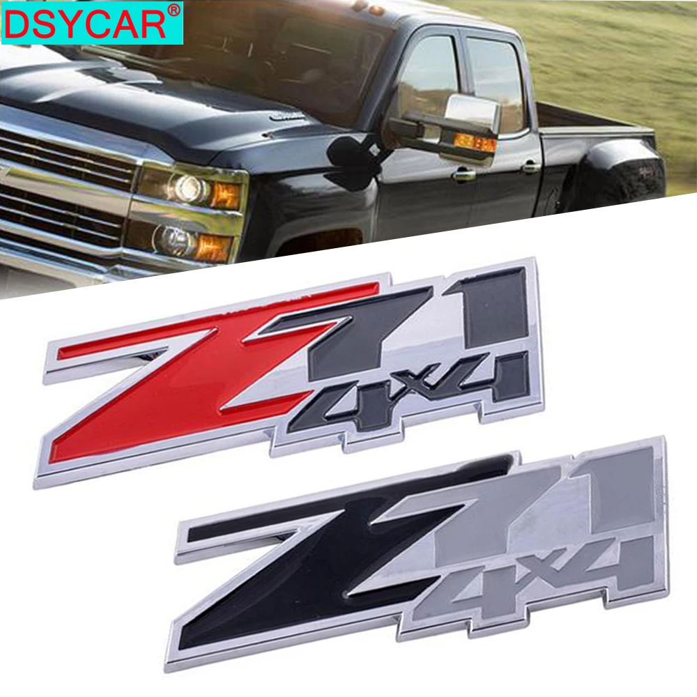 

DSYCAR 1Pcs 3D ABS Z71 4X4 Car Sticker Emblem Badge for Jeep BMW Ford Lifan Nissan Mazda Audi VW Honda Car Lada Kia Chevrolet DS