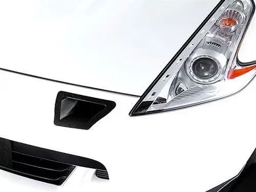 Для 370z z34 передний бампер вентиляционный воздуховод отделка 2 шт. комплект тюнинг
