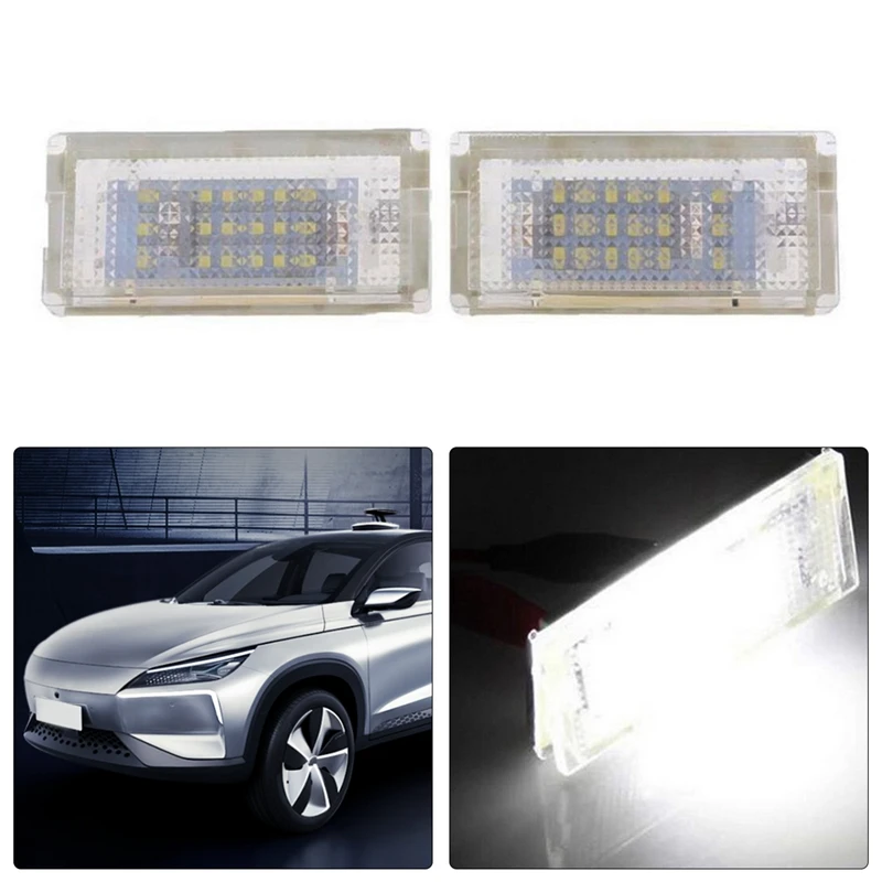 Супер белые светодиодные задние фонари для номерного знака Bmw 3 серии E46 4D Седан 2