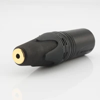 hifi neutrik plug 2 5mm trrs balanced female to 4pin balanced xlr male converter adapter