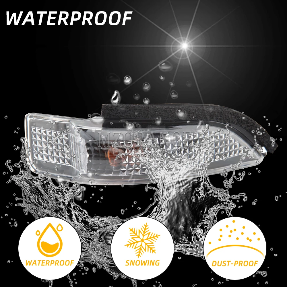 2Pin Rearview Side Mirror Light For Toyota COROLLA CAMRY YARIS Prius C LED Avalon Indicator Turn Signal | Автомобили и мотоциклы