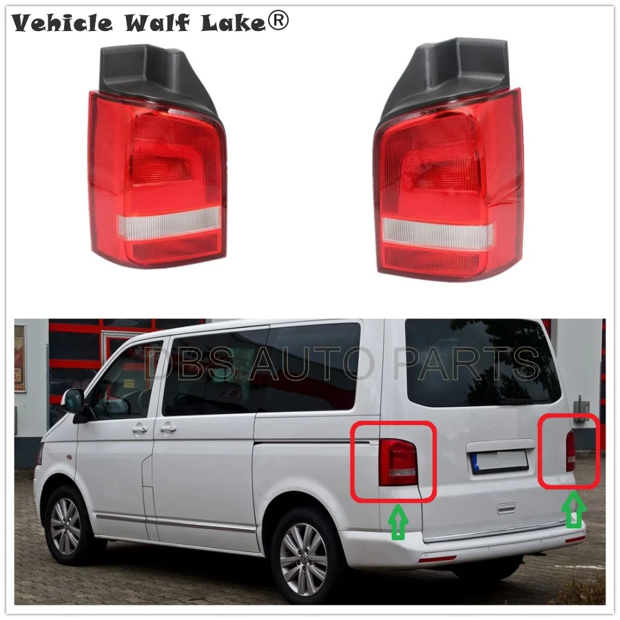 Задсветильник фара без ламп для VW Transporter Multivan T5 T6 2010 2011 2012 2013 2014 2015|Фара авто в