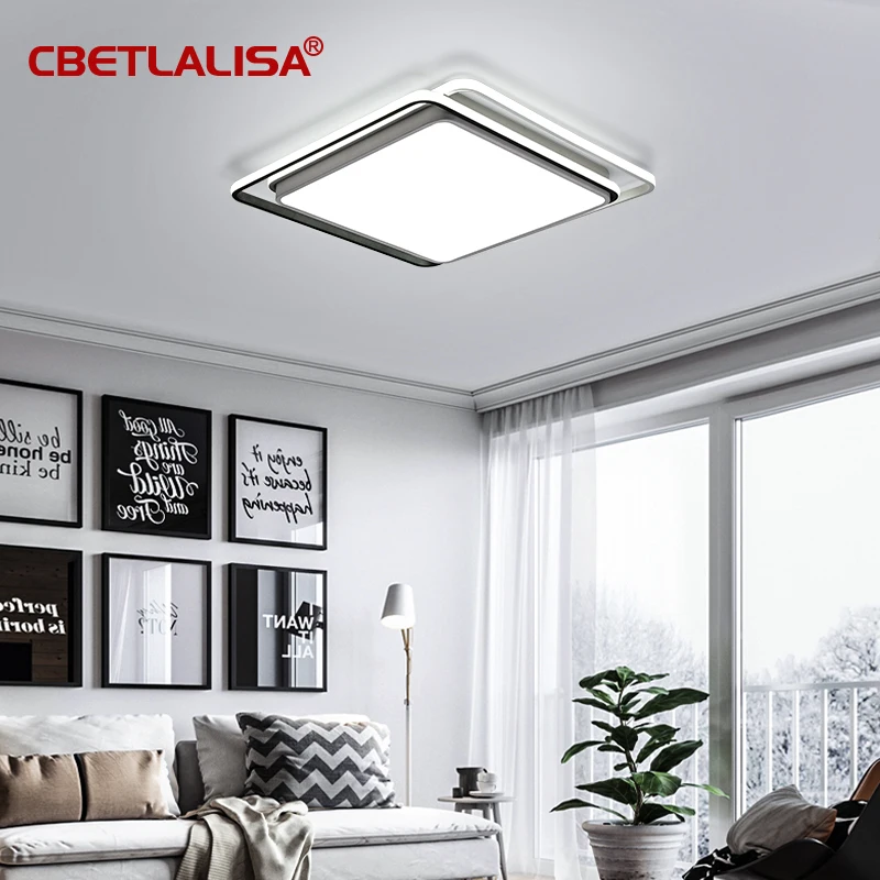 Современные Люстры светодиодный светильник для гостиной спальни кабинет Белый