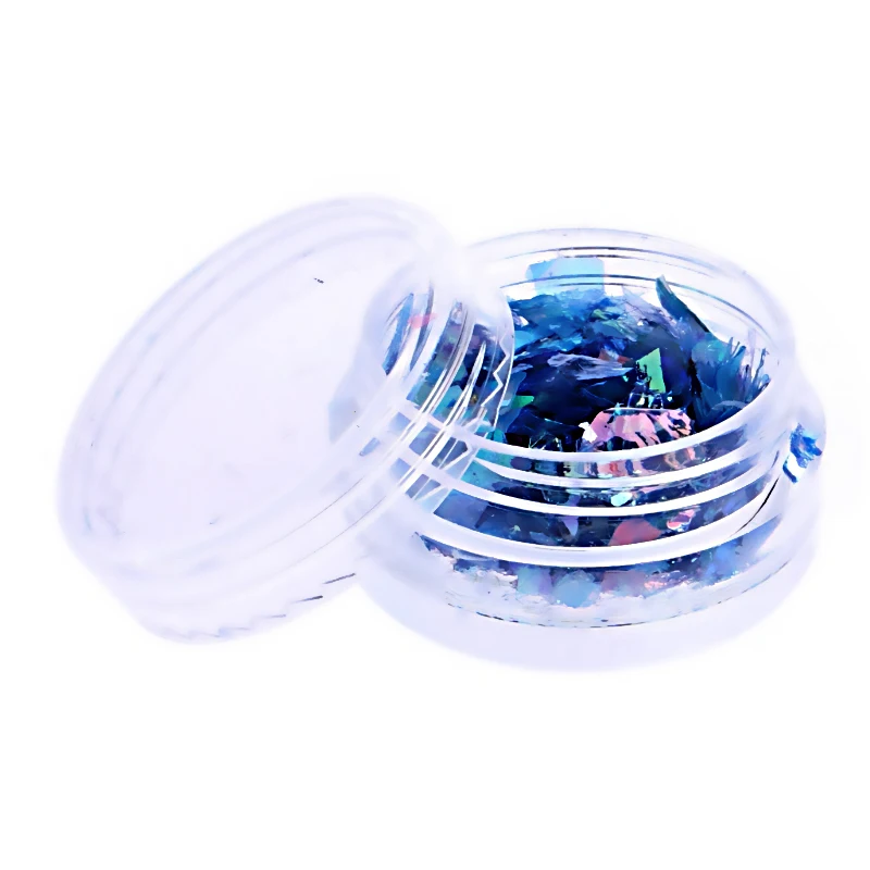 Необычная блестящая оболочка бумага украшение для ногтевого дизайна