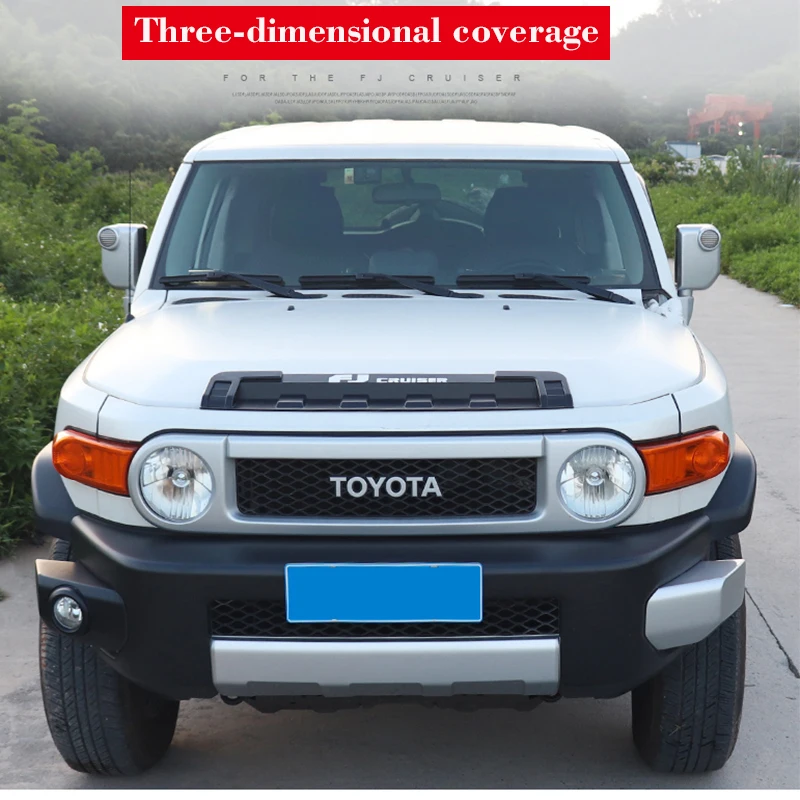 Накладки на крышку двигателя для Toyota FJ Cruiser декоративные наклейки защитные