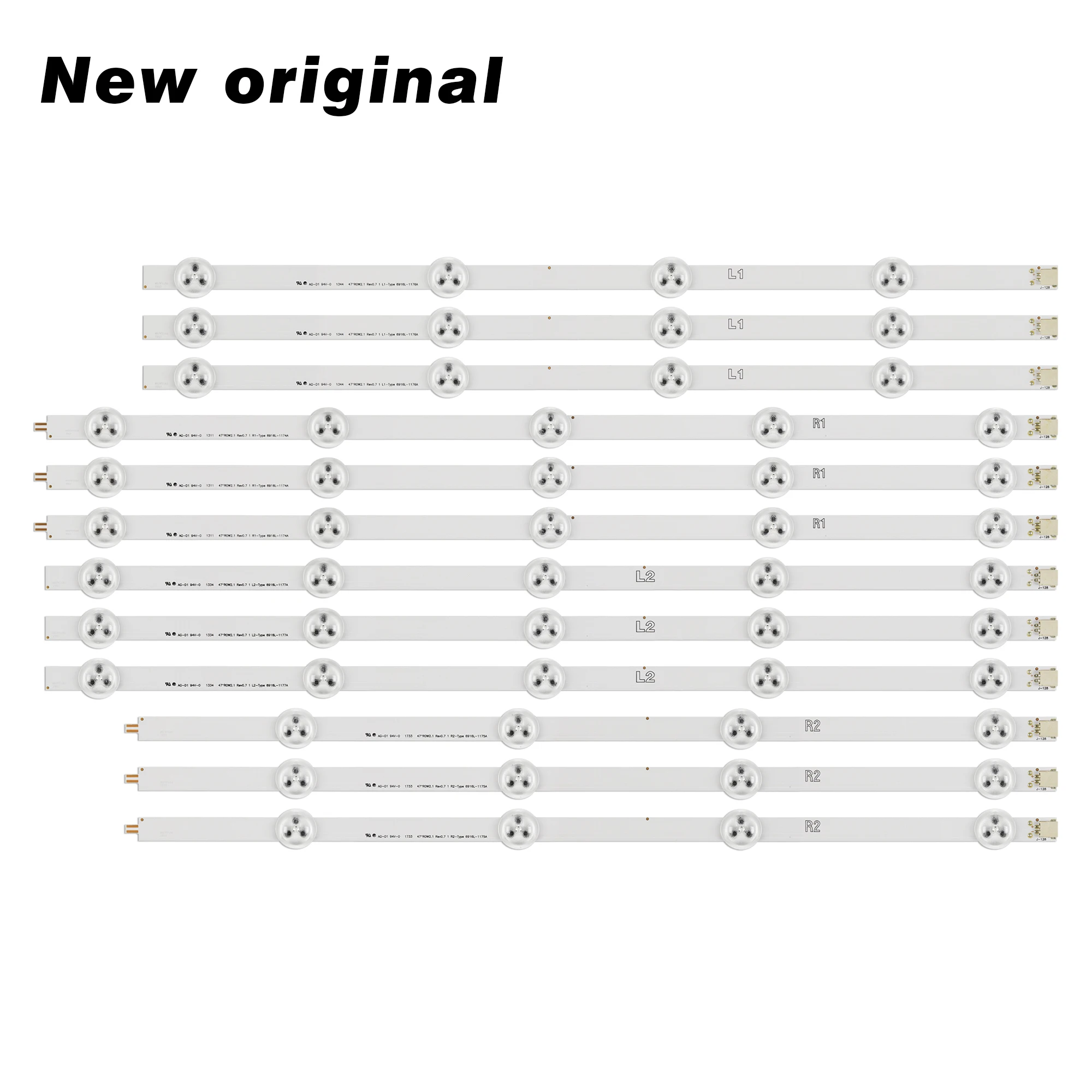 Новая светодиодный шт./компл. Светодиодная лента для LG 47 дюймов ROW2.1 47LN578S 47LS575S 6916L