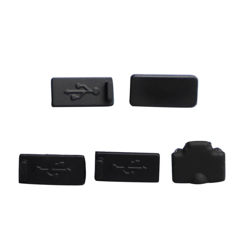 

5Pcs Dust Plug Silicone Proof Cover Stopper For -XBOX Series S/ X aming Console 32CA