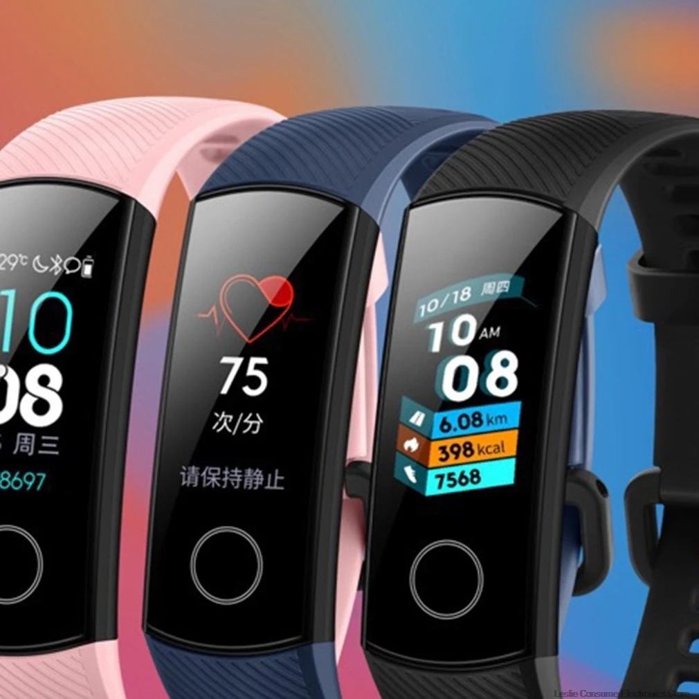 Смарт-браслет huawei Honor Band 4 для бега/стандартной версии, спортивный 0,9" OLED сенсорный экран