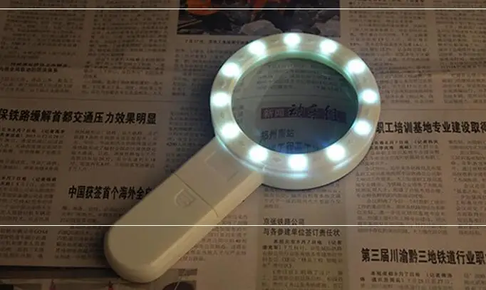 

20 Times Birthday Gift Children Insect Viewer LED Illuminated Reading Magnifier Handheld Magnifying Glass Loupe with Lights