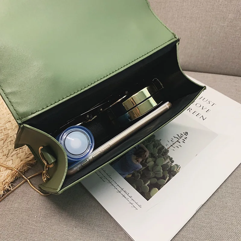 

YBYT new solid women bag designer luxury handbags high quality chain ladieds shoulder crossbody bag hotsale women messenger bags