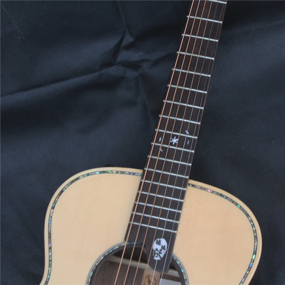 Dadarwood DW-TG4 36 дюймов, GS mini твердая верхняя Акустическая гитара, акустическая электрогитара