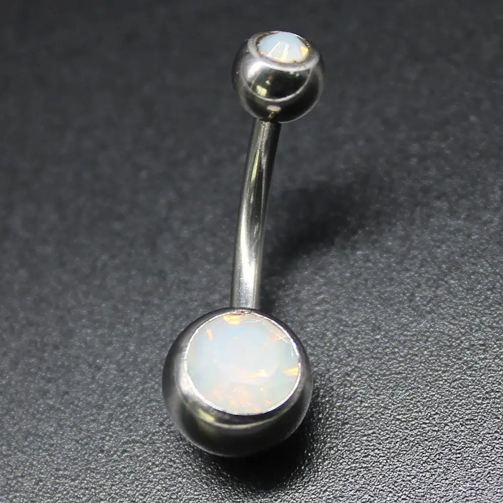 

10PCS Stainless Steel Flower Belly Button Ring Pearl Navel Piercing Set Cute Belly Bar Dangle Piercing Ombligo Set Nombril Lot